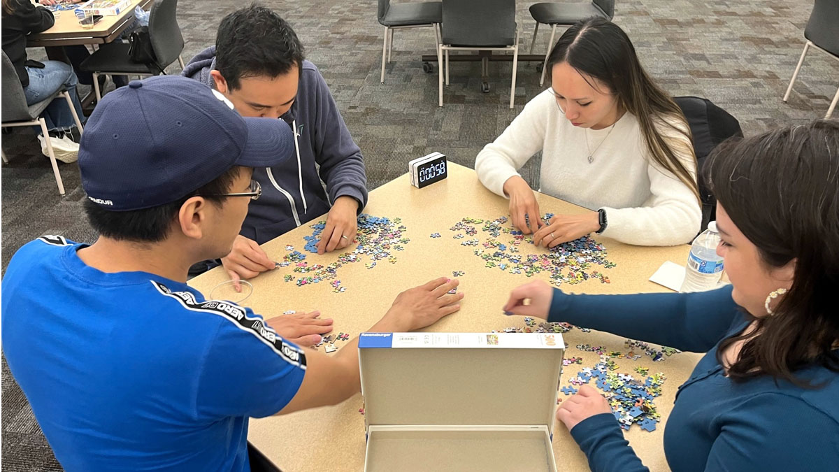 Puzzling for Prizes at Patty Turner Center
